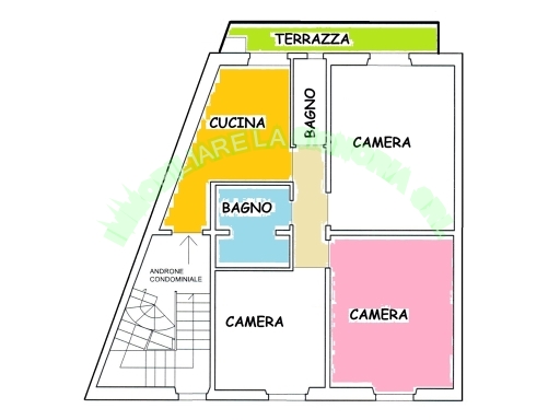 monolocale in affitto a Firenze