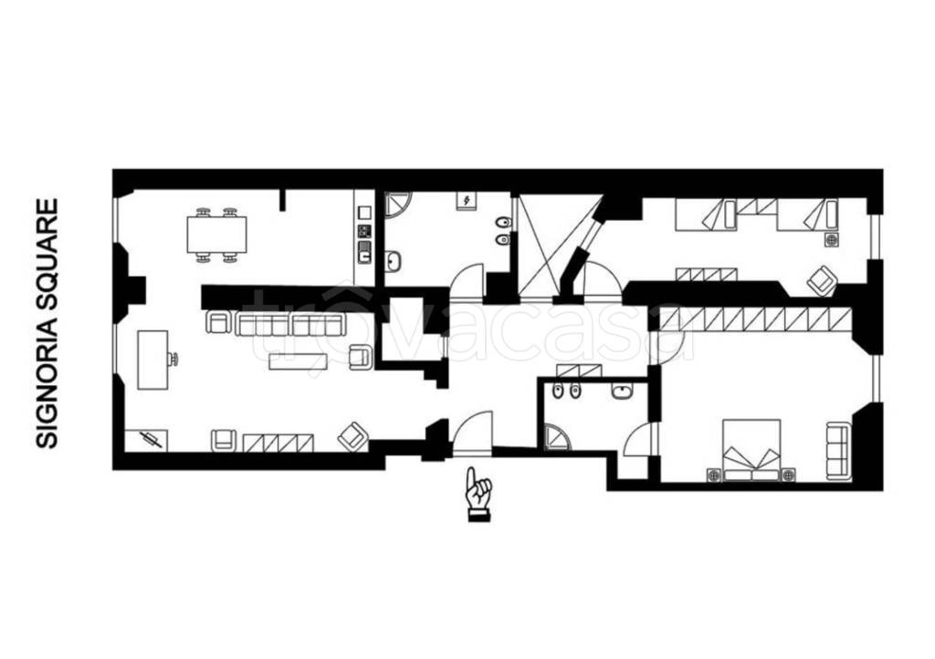 appartamento in affitto a Firenze in zona Centro Storico