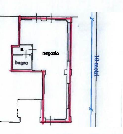 locale commerciale in affitto a Firenze in zona Coverciano