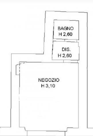 negozio in affitto a Firenze in zona Le Cure
