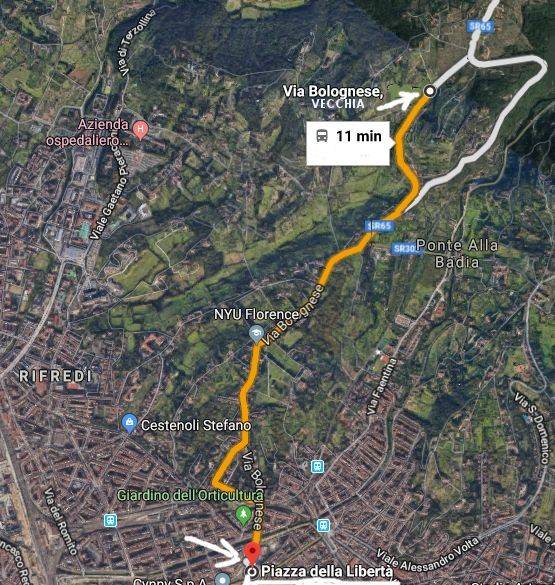 appartamento in affitto a Firenze in zona Le Cure