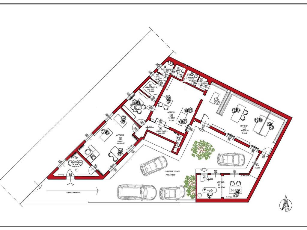 ufficio in affitto a Firenze in zona Centro Storico