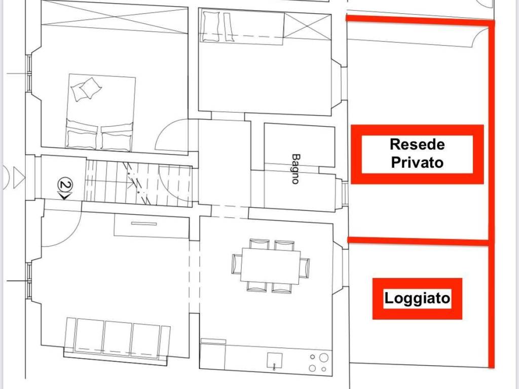 appartamento in affitto a Firenze in zona Campo di Marte
