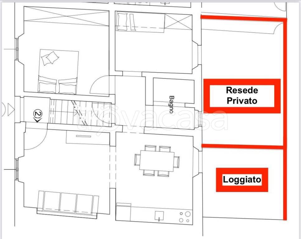appartamento in affitto a Firenze in zona Campo di Marte