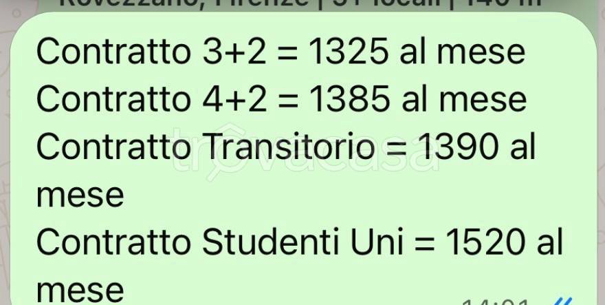appartamento in affitto a Firenze in zona Rovezzano