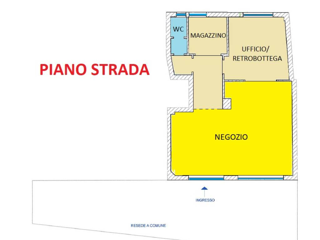 negozio in affitto a Scandicci in zona Casellina