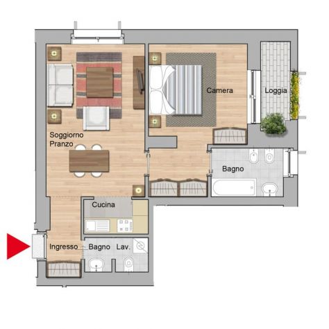 appartamento in affitto a Scandicci