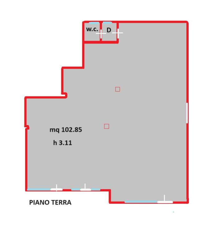 negozio in affitto a Cecina