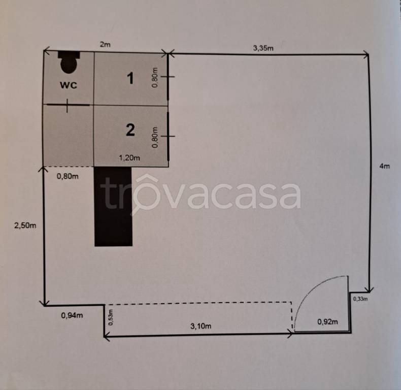 monolocale in affitto a Livorno