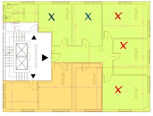 ufficio in affitto a Livorno in zona Centro Città