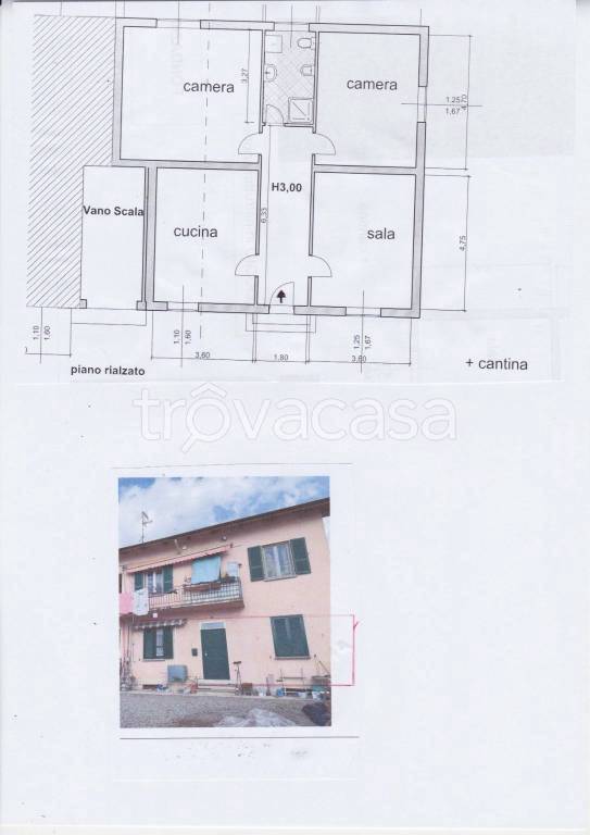 appartamento in affitto a Novara in zona Vignale