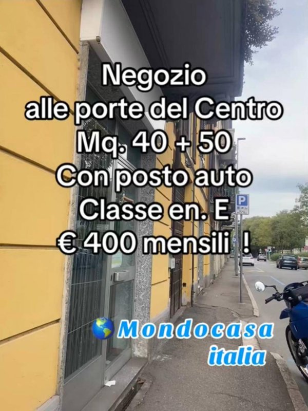 negozio in affitto a Novara in zona Centro Città