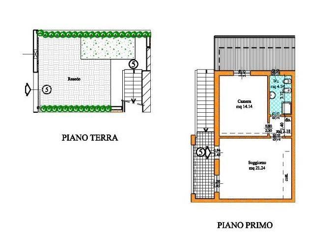 appartamento in affitto a Calcinaia in zona Fornacette