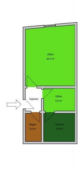 ufficio in affitto a Cascina in zona Navacchio