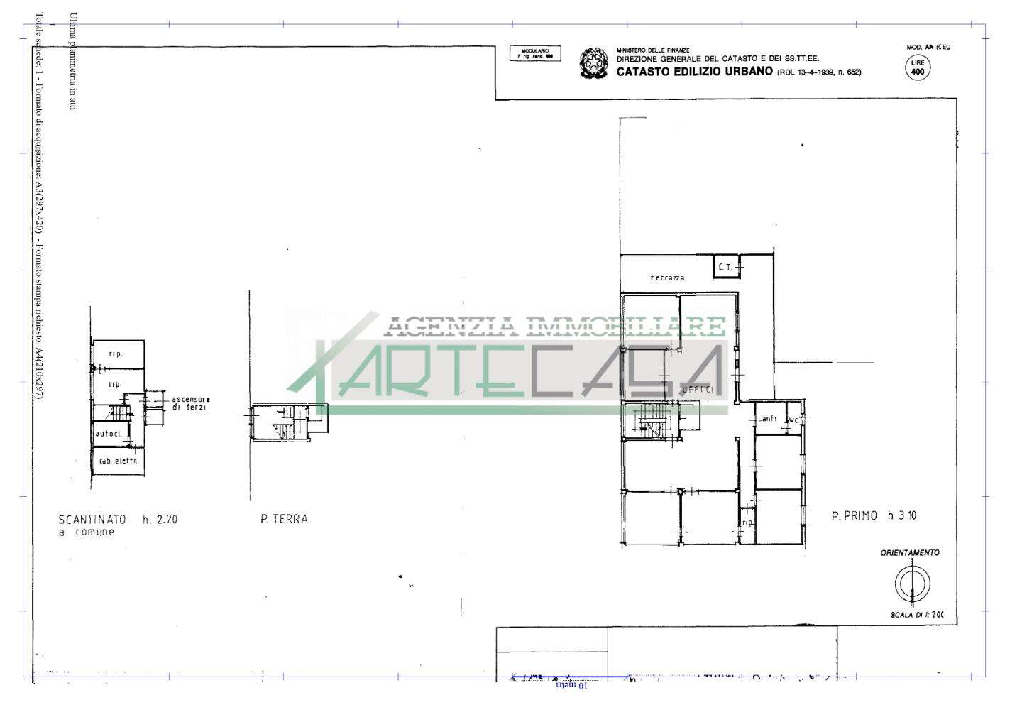 ufficio in affitto a Cascina