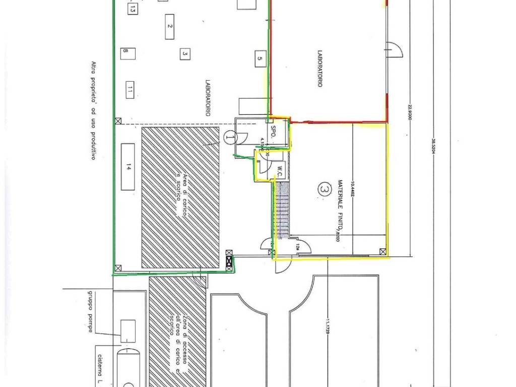 locale commerciale in affitto a Cascina