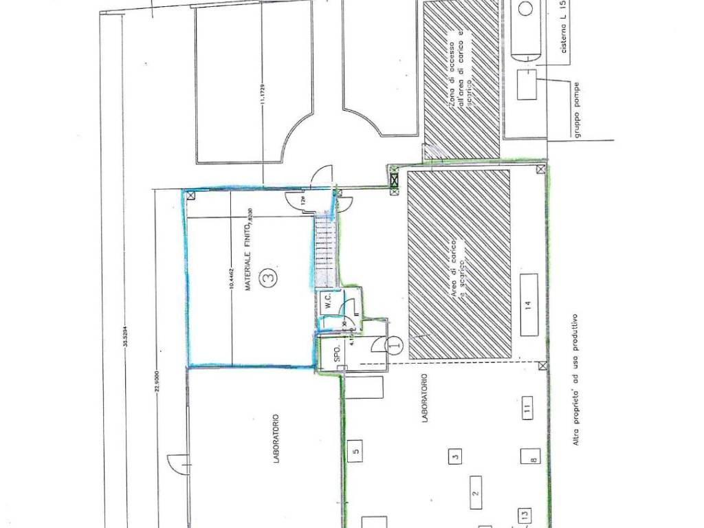 locale commerciale in affitto a Cascina