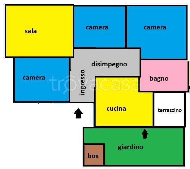 appartamento in affitto a Pisa in zona Porta a Lucca