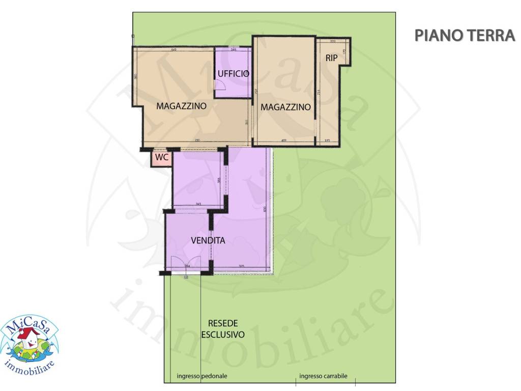 negozio in affitto a Pisa in zona Tirrenia