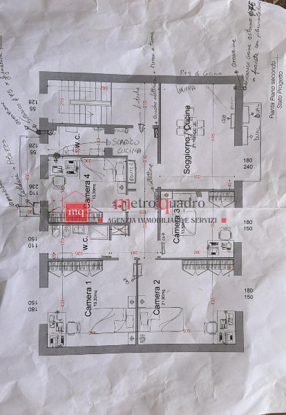 appartamento in affitto a Pisa in zona Landi