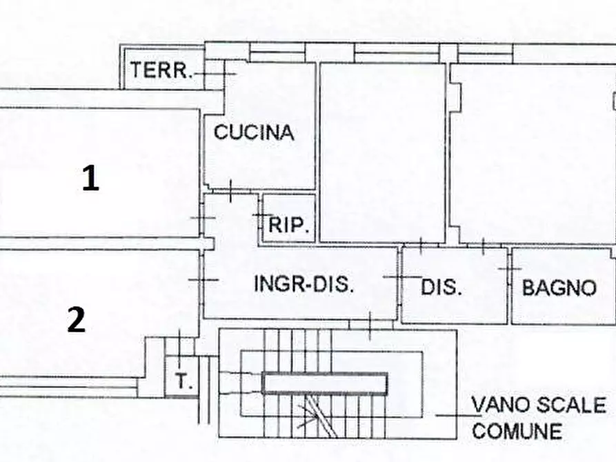 appartamento in affitto a Pisa in zona Centro Storico