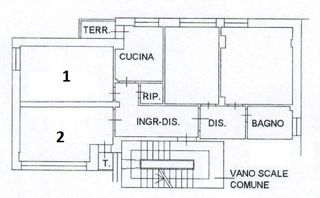 appartamento in affitto a Pisa