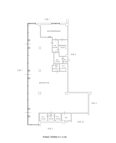 negozio in affitto a Ponsacco