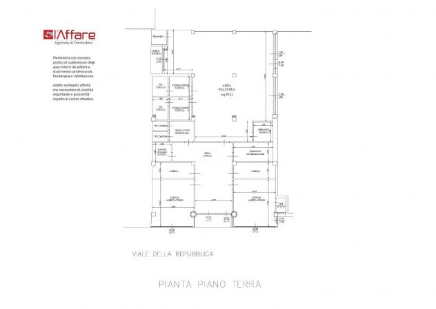 locale commerciale in affitto a Pontedera