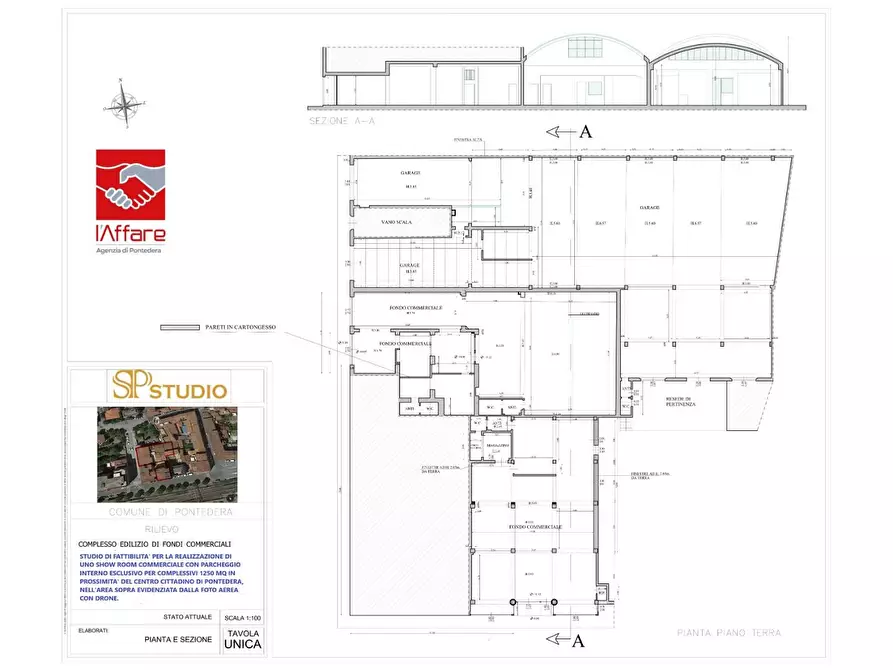 locale commerciale in affitto a Pontedera