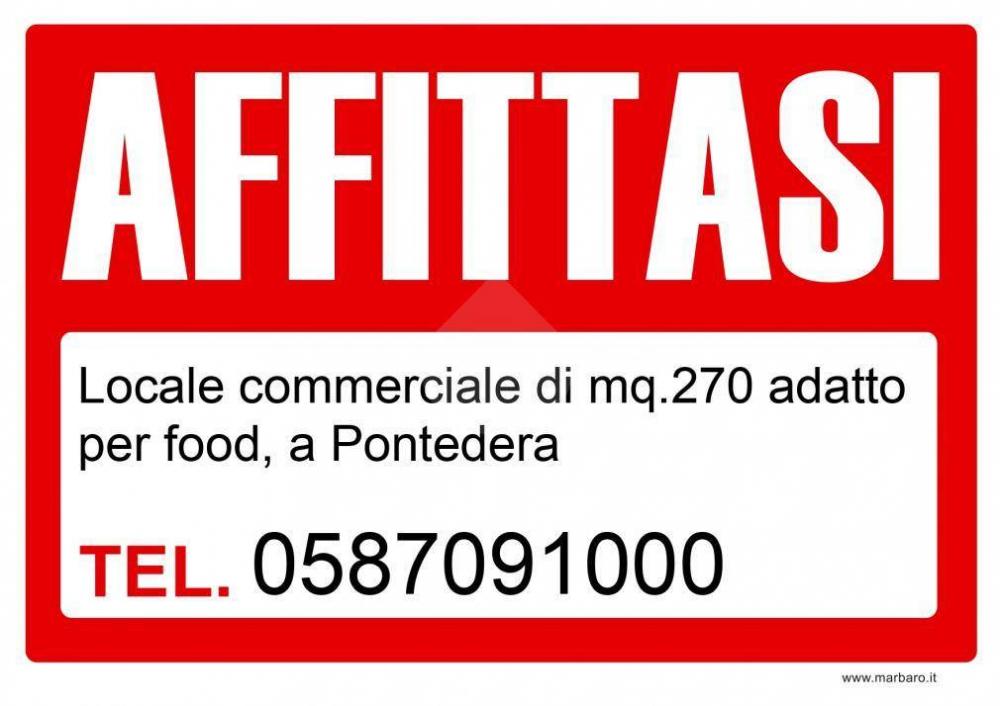 negozio in affitto a Pontedera