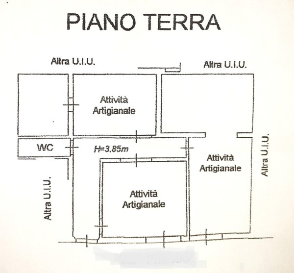 capannone in affitto a Pontedera