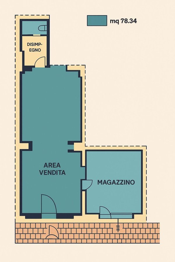 locale commerciale in affitto a Pontedera