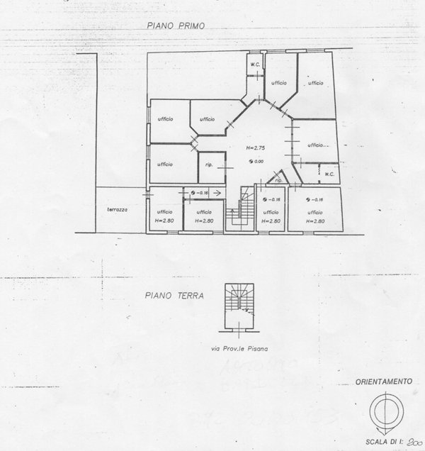ufficio in affitto a Pontedera
