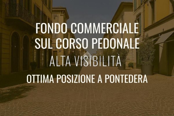 negozio in affitto a Pontedera