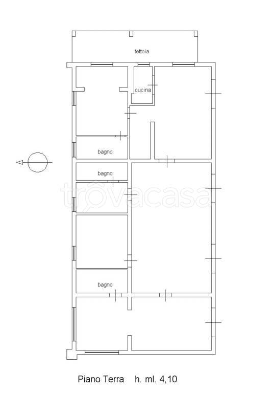 appartamento in affitto a Vecchiano