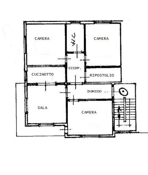 appartamento in affitto a Vecchiano in zona Nodica