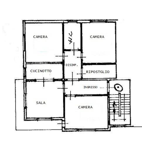 appartamento in affitto a Vecchiano in zona Nodica