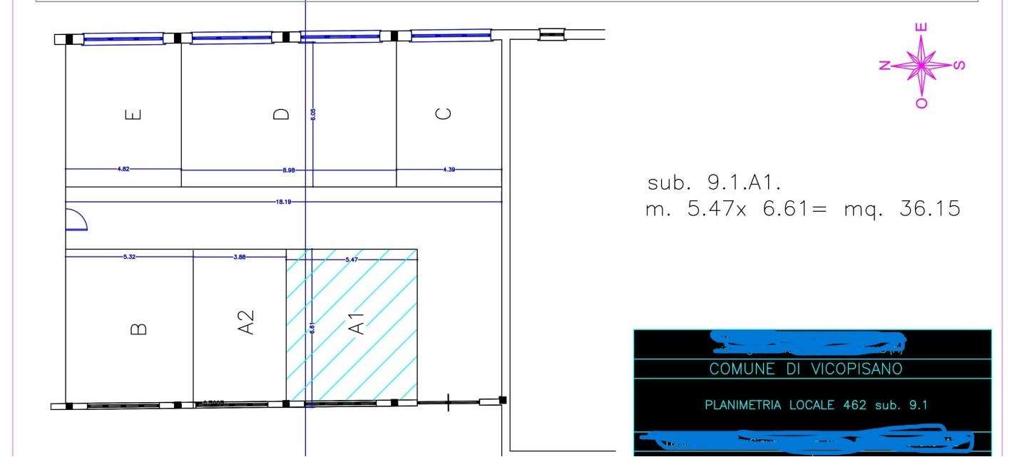 locale di sgombero in affitto a Vicopisano in zona San Giovanni alla Vena