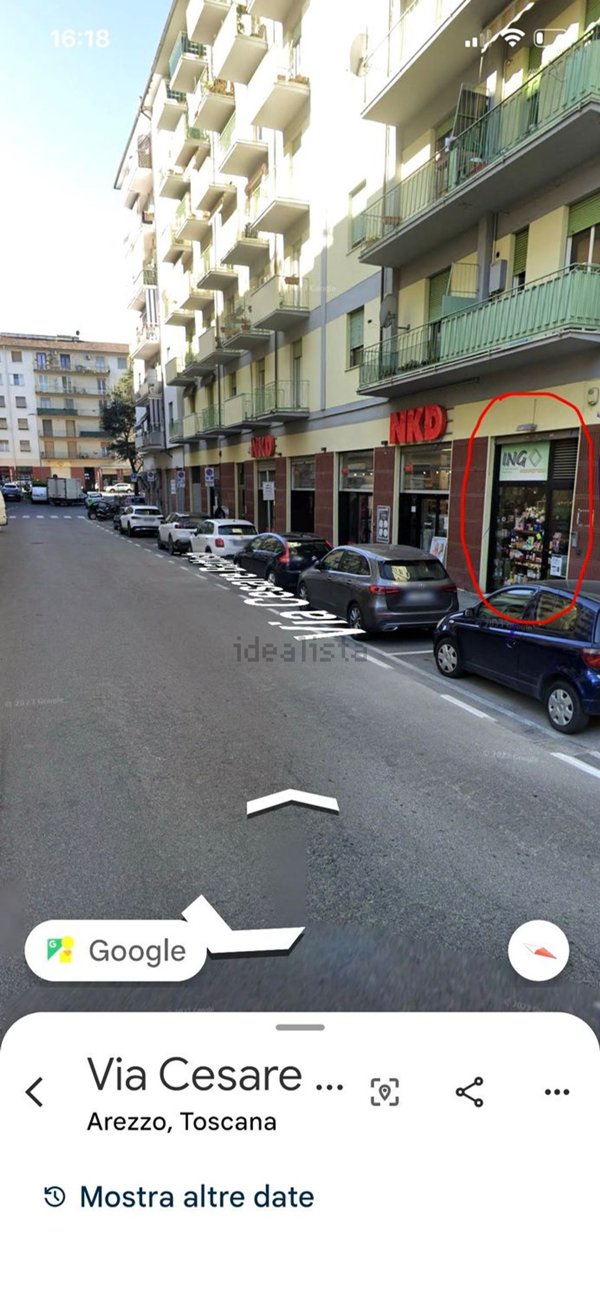 locale commerciale in affitto ad Arezzo