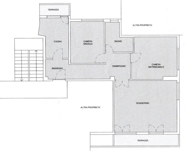 appartamento in affitto ad Arezzo in zona Giotto/XXV Aprile