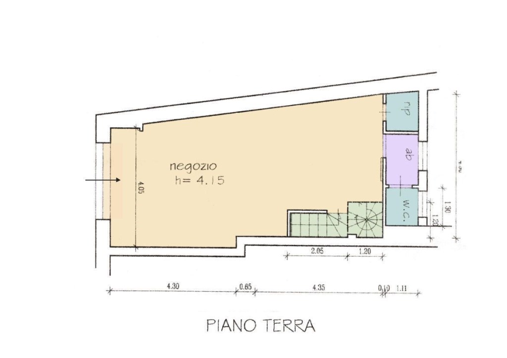 locale commerciale in affitto ad Arezzo
