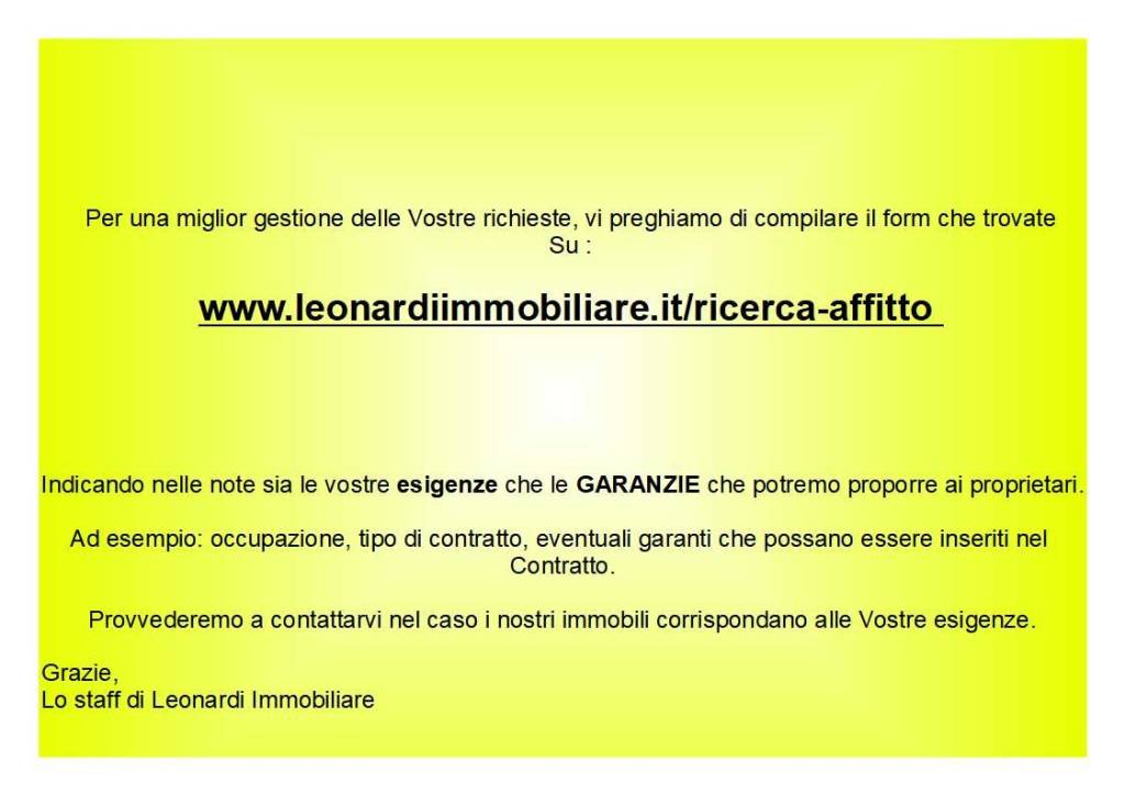 appartamento in affitto a Sansepolcro