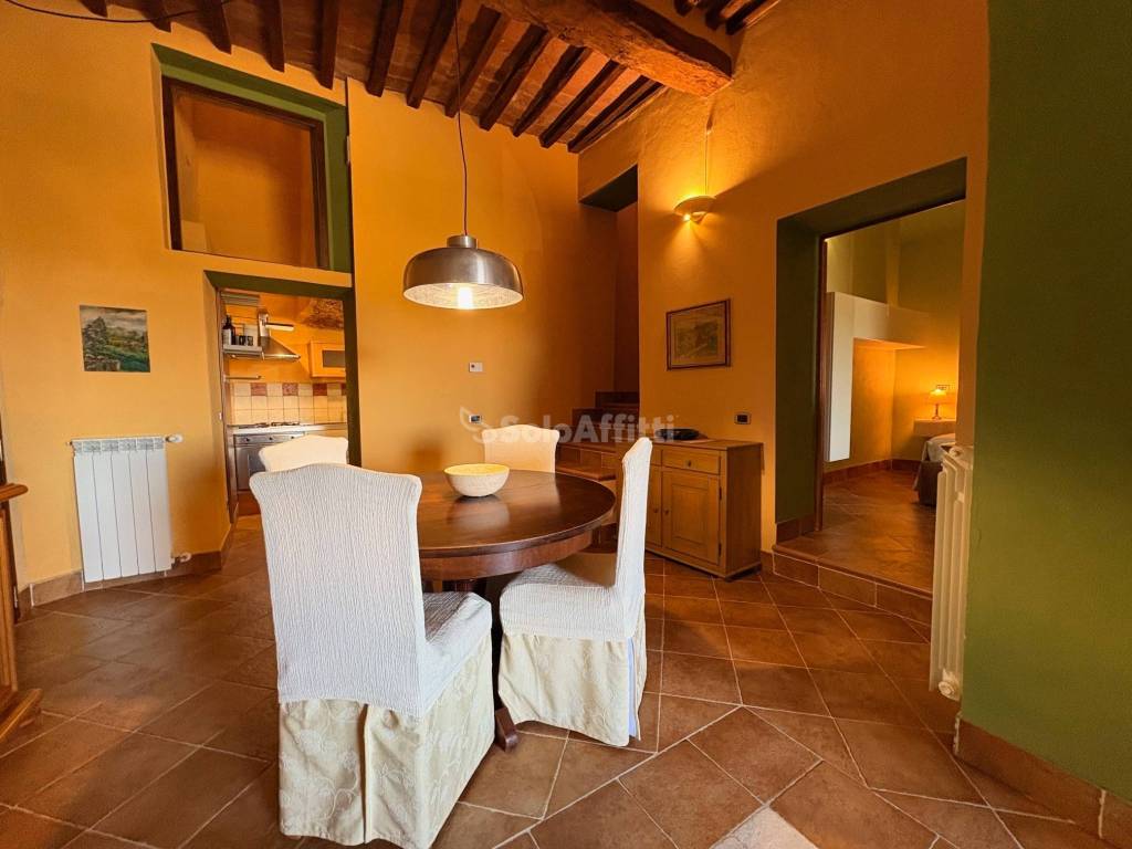 appartamento in affitto a Rapolano Terme