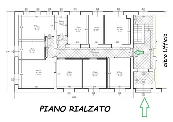 ufficio in affitto a Grosseto in zona Centro Città