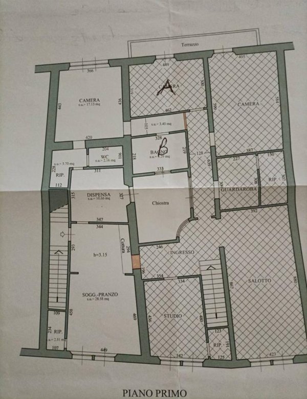 appartamento in affitto a Grosseto in zona Centro Città