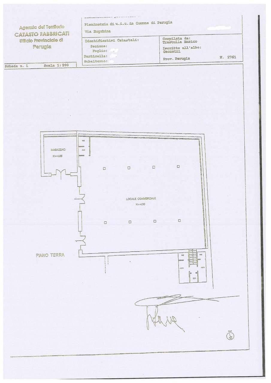 locale commerciale in affitto a Perugia in zona Monteluce