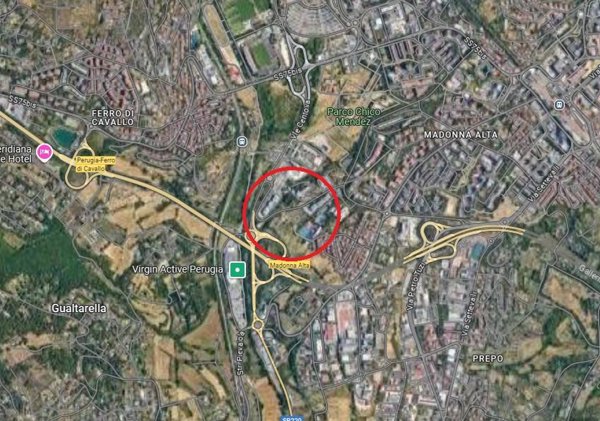 ufficio in affitto a Perugia in zona Prepo