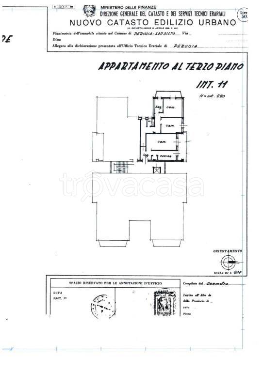 appartamento in affitto a Perugia in zona San Sisto