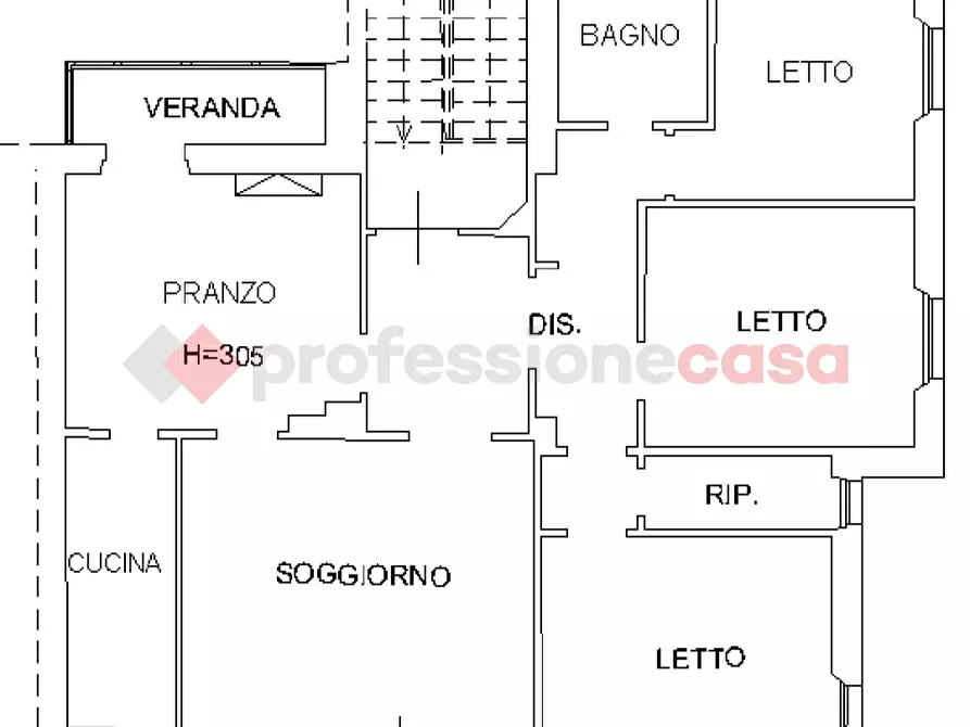 appartamento in affitto a Spoleto