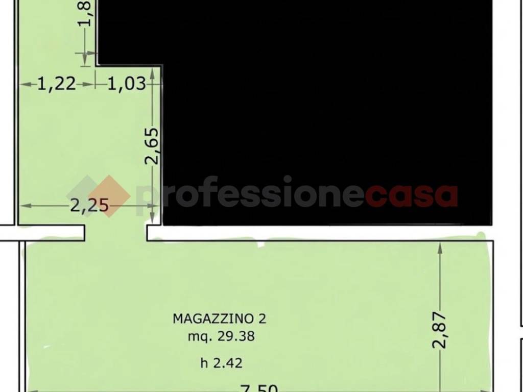 locale commerciale in affitto a Spoleto in zona Collerisana